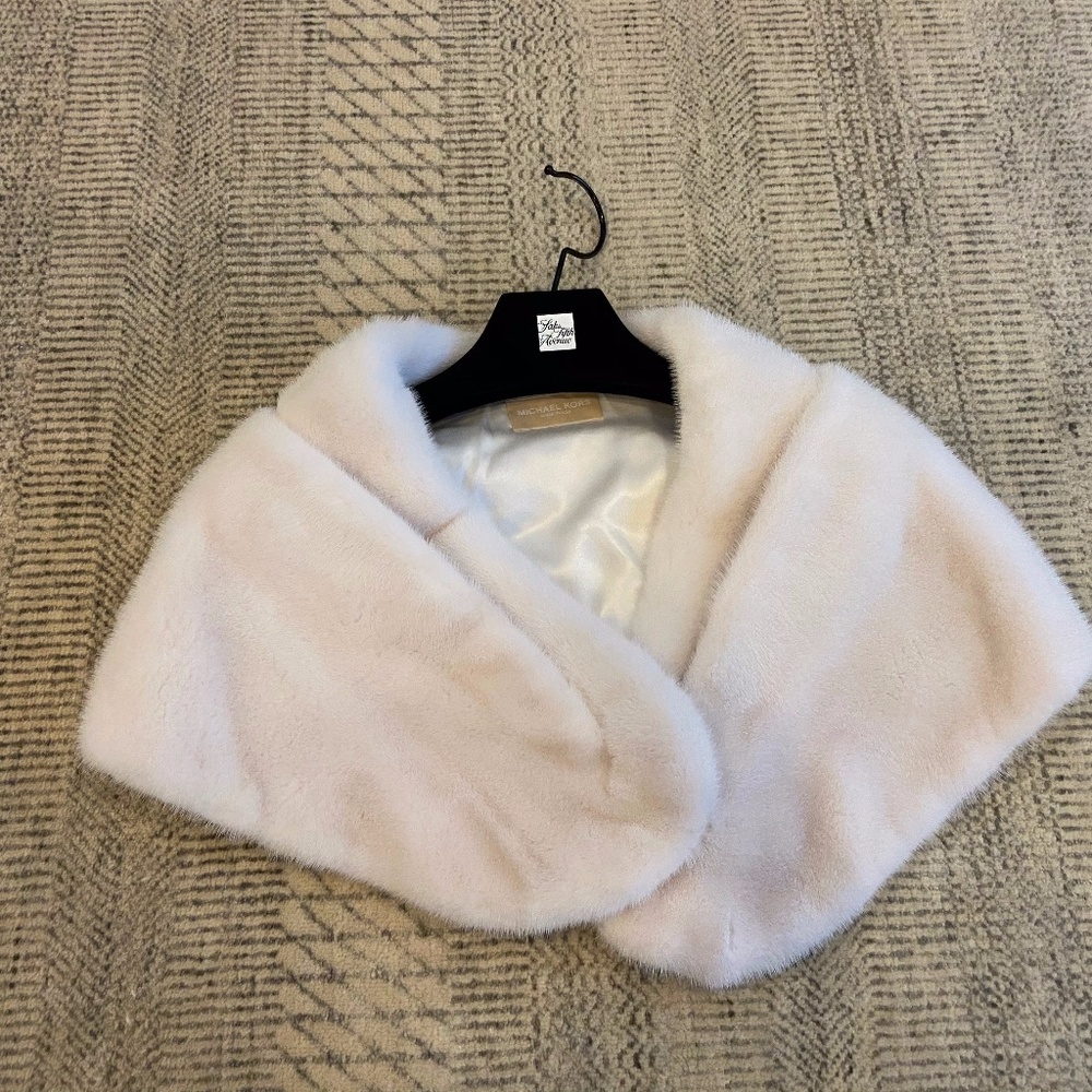 Michael Kors Mink Shawl